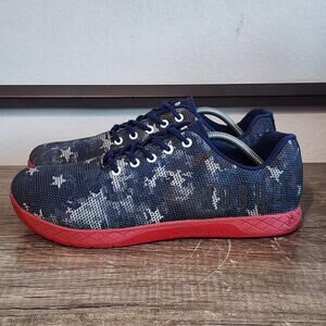 Nobull Outwork Vintage Flag Men's Crossfit Gym Shoe Sneaker Size 12.5 Blue